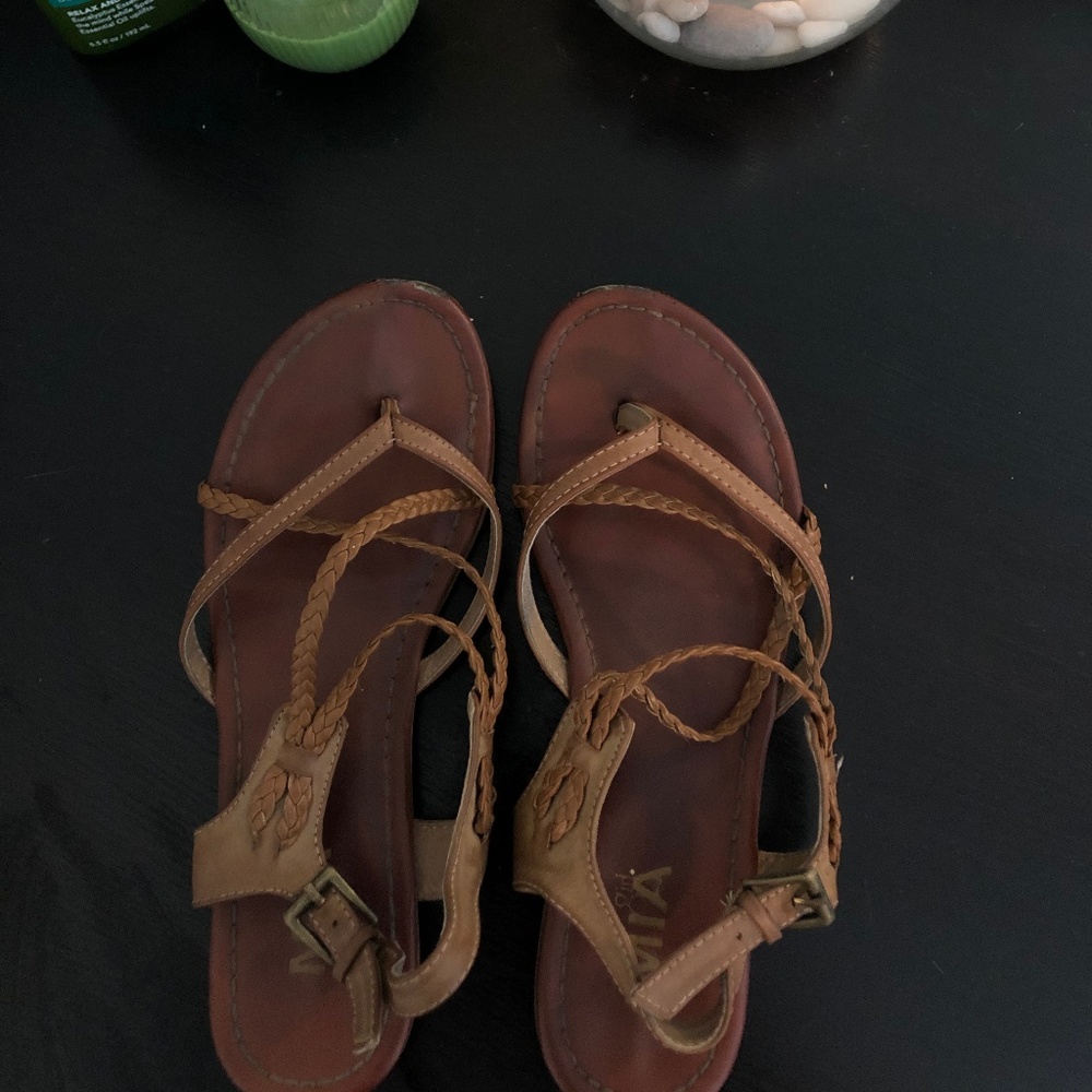 Mia Brown Sandals